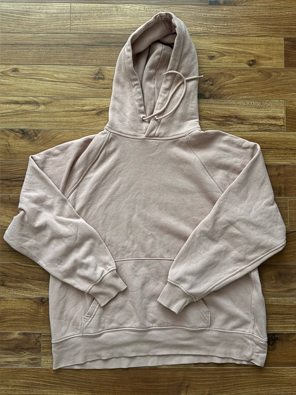 H&M Divided Women’s Dusty Pink Drawstring Hoodie Size S